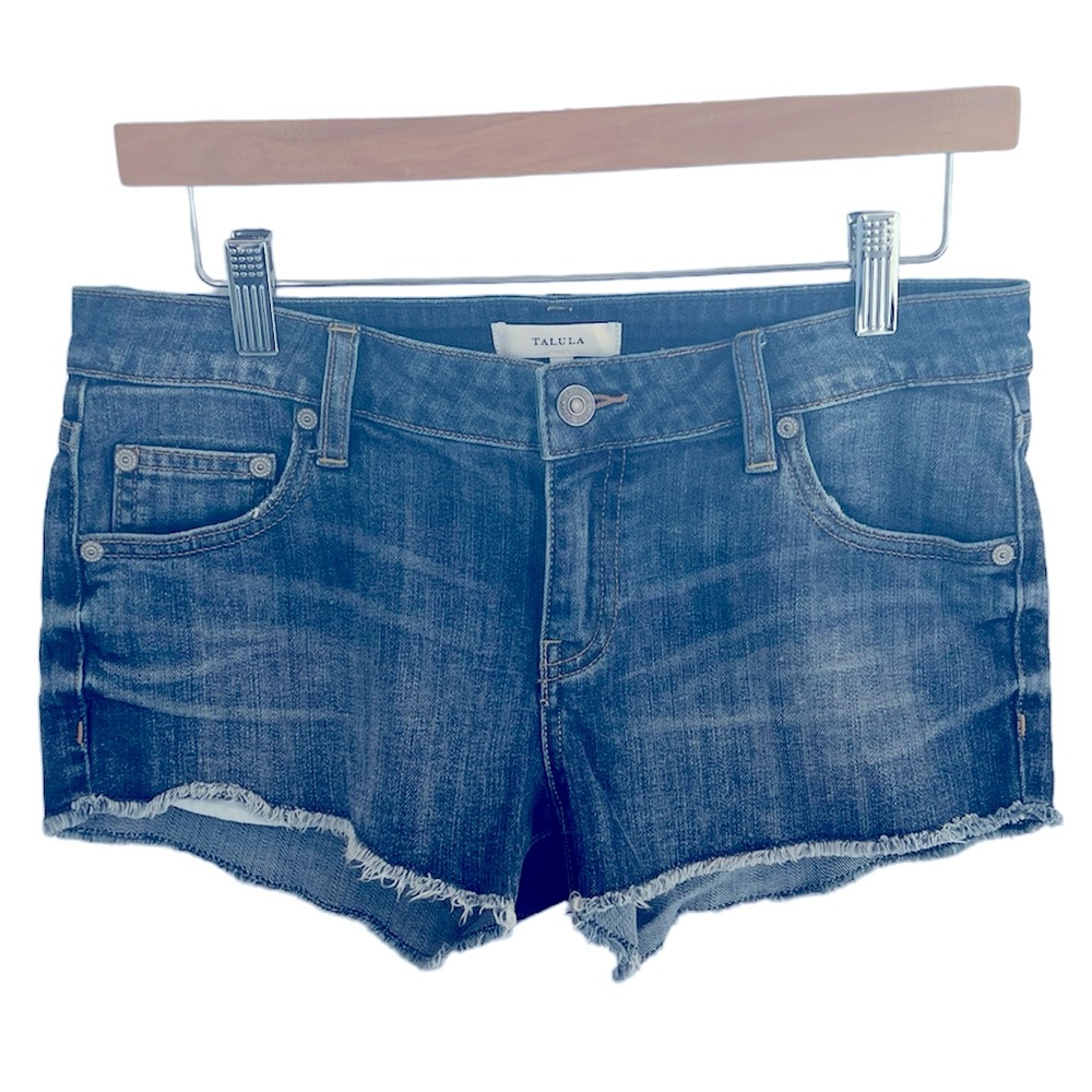 NWOT Talula low rise raw hem denim shorts